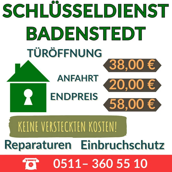 Schluesseldienst Hannover Badenstedt wichtige Infos